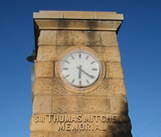 Major Mitchell Memorial Clock